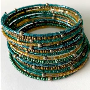 Infinity bangle bracelet